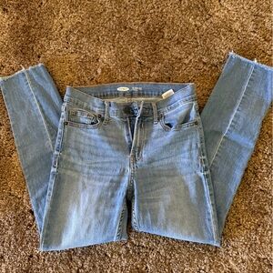 Old Navy Blue Straight Leg Jeans